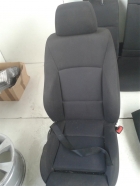 Beifahrersitz Sitz rechts  BMW 3er E90 E91 LCI Stoff Schwarz mit Airbag