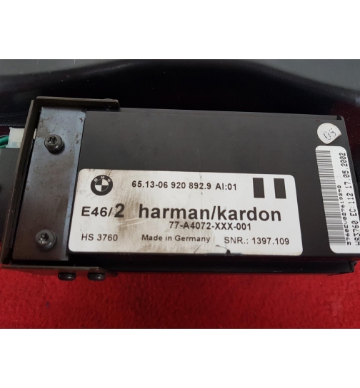 Tieftöner Verstärker Harman Kardon BMW 3er E46  65136920892