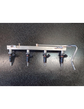 Einspritzleiste Einspritzventil BMW N46 N46N E90 E88 E60 X3 NEU 13537561277 13537530420