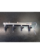 Einspritzleiste Einspritzventil BMW N46 N46N E90 E88 E60 X3 NEU 13537561277 13537530420