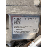 Original BMW Bi-Turbo 11 65 8471062 BorgWarner Turbo Systems mitVerbindungsrohr-Bypassklappe Neu 11 65 8471061 11 65 8471063 11 65 8471062 8471403