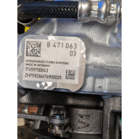 Original BMW Bi-Turbo 11 65 8471062 BorgWarner Turbo Systems mitVerbindungsrohr-Bypassklappe Neu 11 65 8471061 11 65 8471063 11 65 8471062 8471403