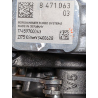 Original BMW Turbolader komplettmodul Neu 11658471062 B47P 8471062 8471061 8471063